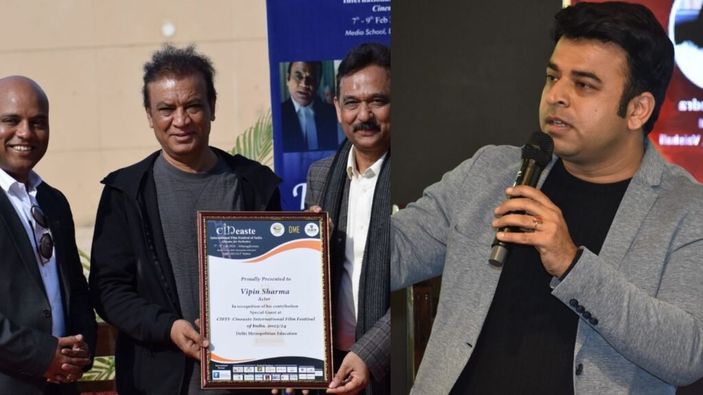 दिग्गज अभिनेता विपिन शर्मा ने सिफ़ी 2023-24 के मंच पर लगाई चौपाल दिग्गज अभिनेता विपिन शर्मा ने सिफ़ी 2023-24 के मंच पर लगाई चौपाल